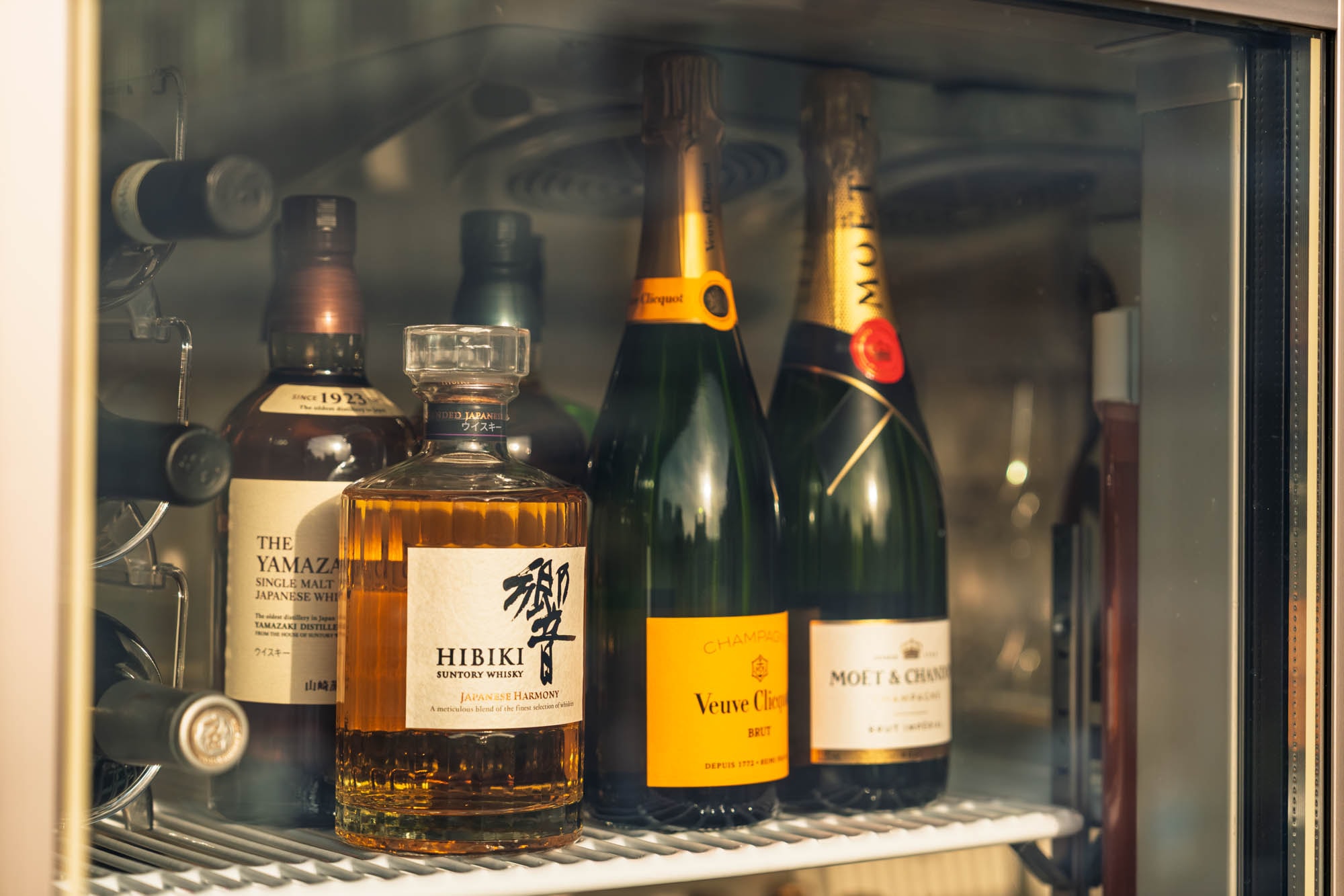 冷蔵庫の中のドリンクラインナップ 6