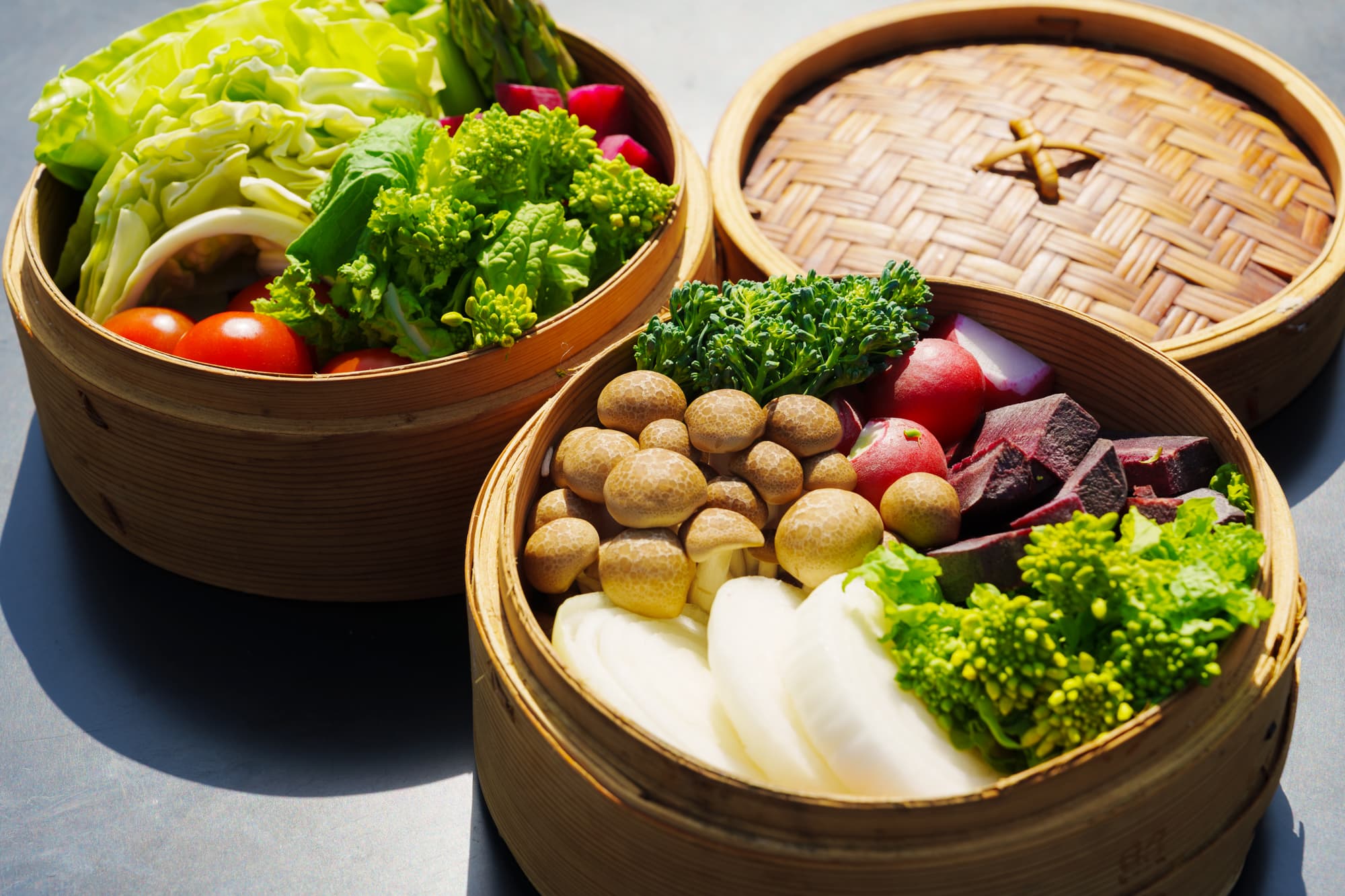 季節の蒸し野菜セット